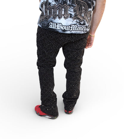 Rhinestones Jeans